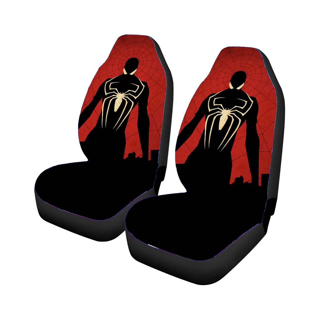 Spiderman Comics Car Front Seat Covers