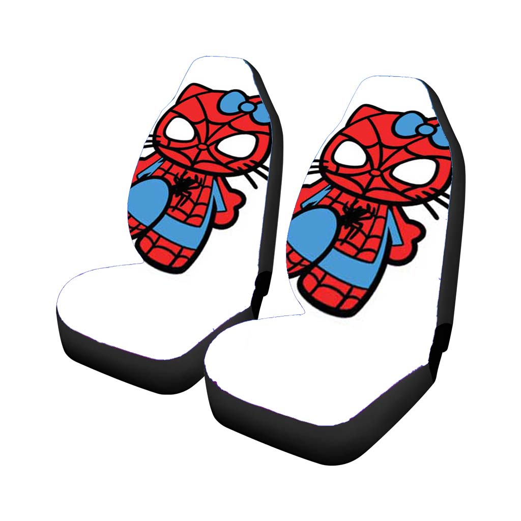 Spiderman Hello Kitty Car Front Seat Covers