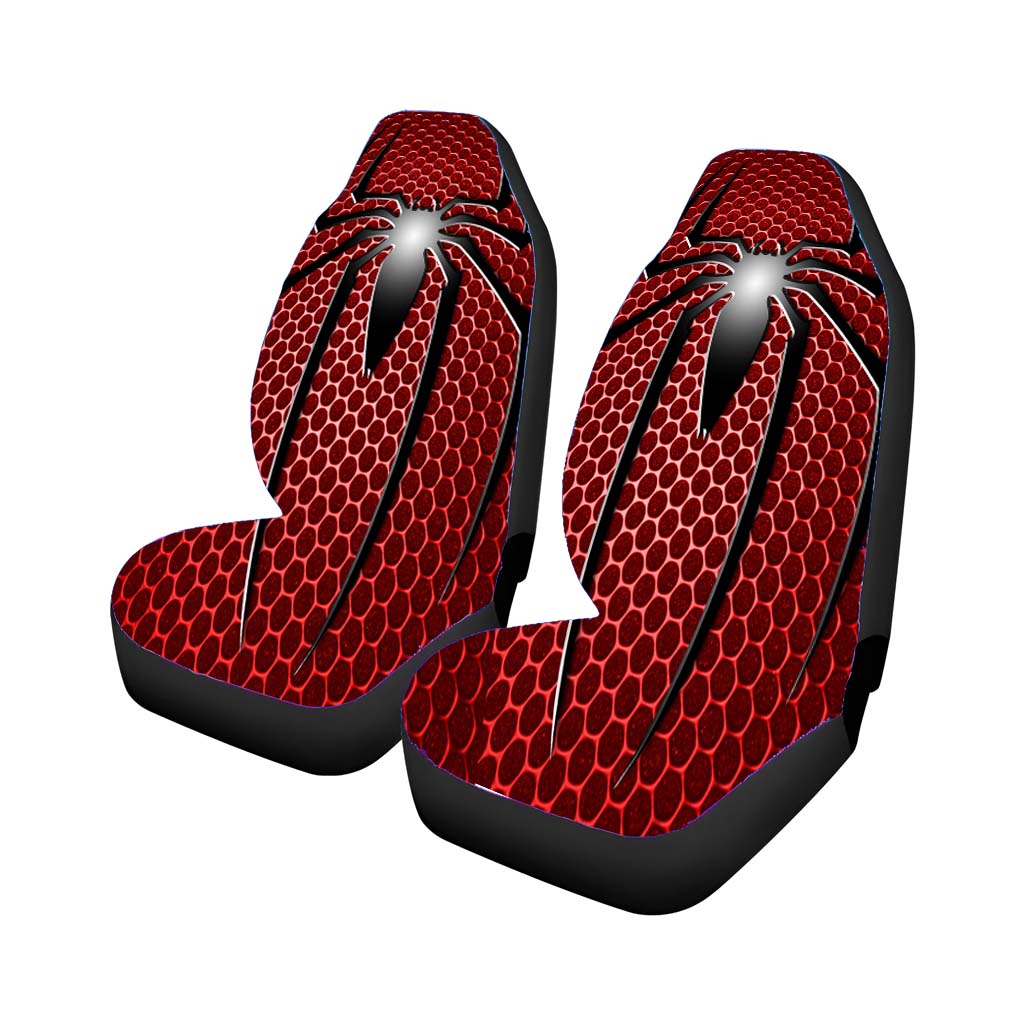 Spiderman Logo Car Front Seat Covers