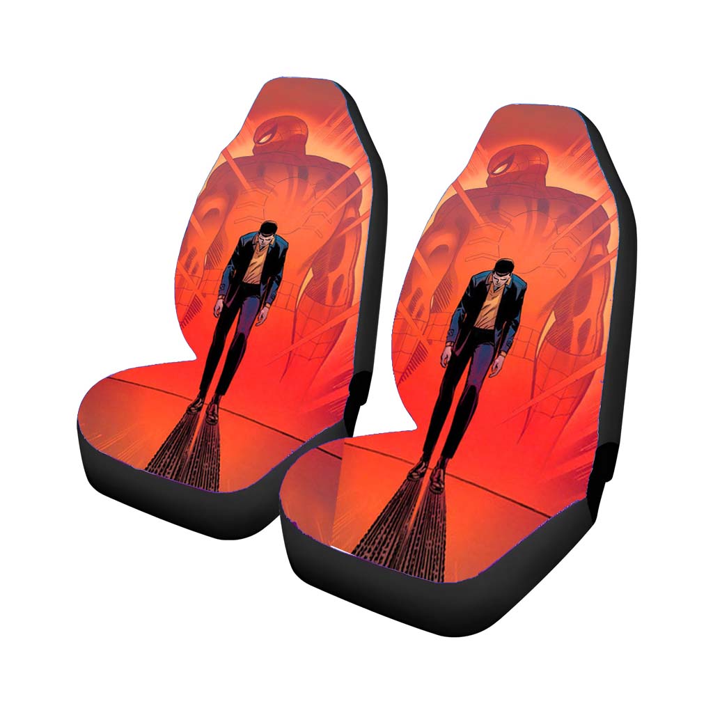 Spiderman Marvel Comic Car Front Seat Covers