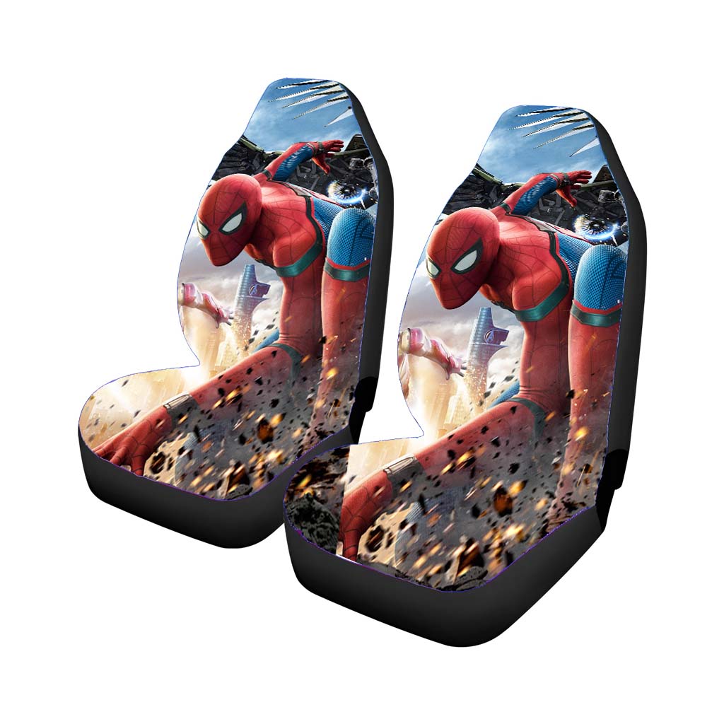Spiderman Marvel Homecoming Car Front Seat Covers