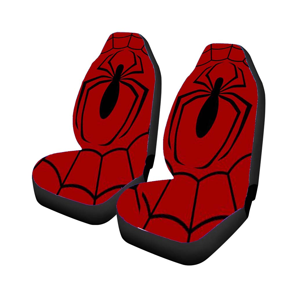 Spiderman Symbol Car Front Seat Covers