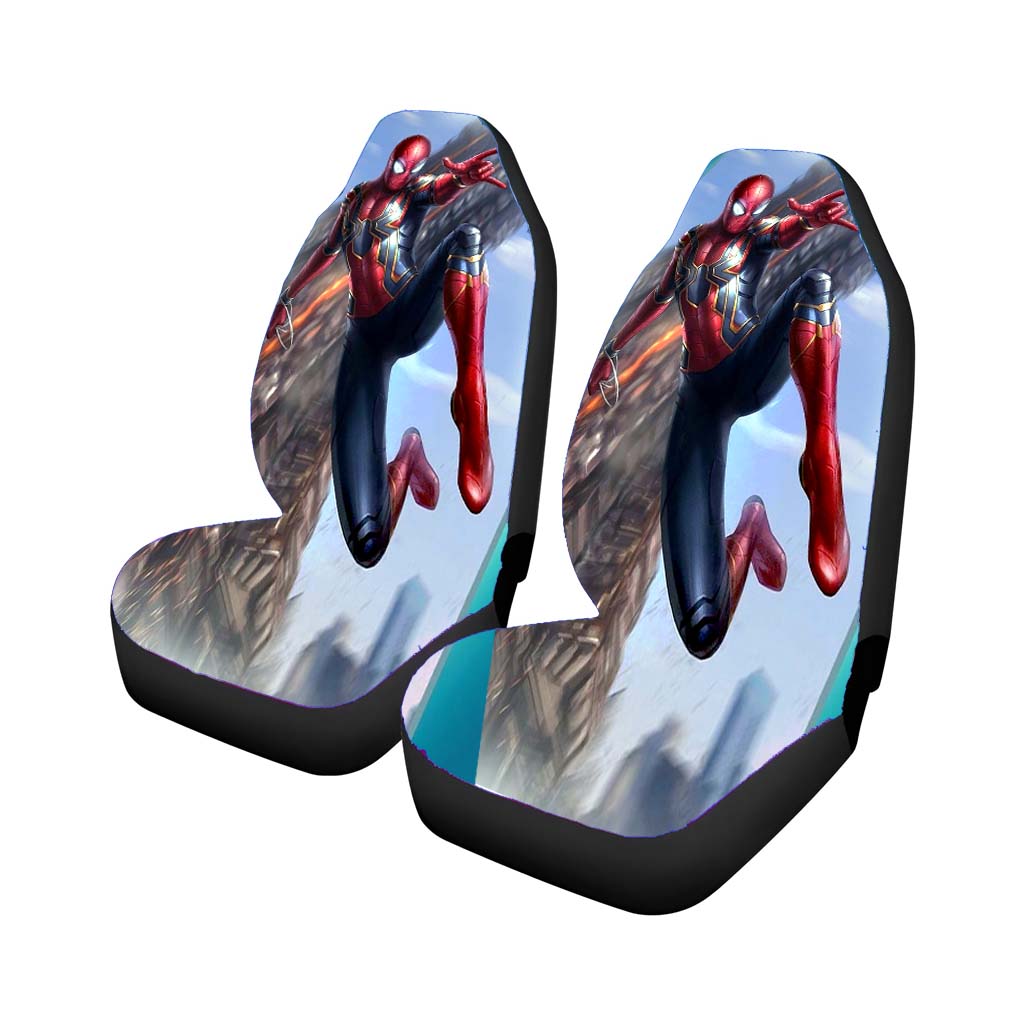 Spiderman The Best Scene Car Front Seat Covers