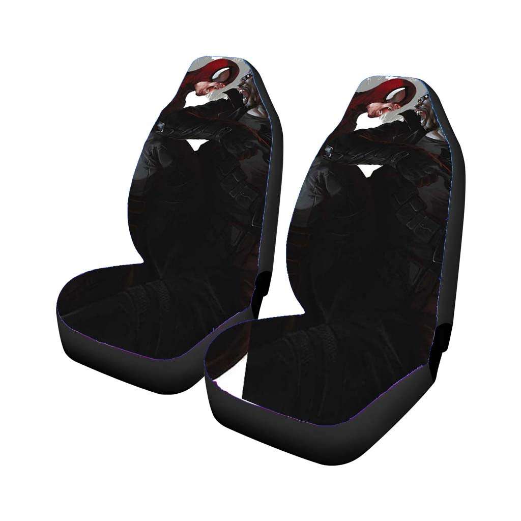 Spiderman Vs Blade Car Front Seat Covers