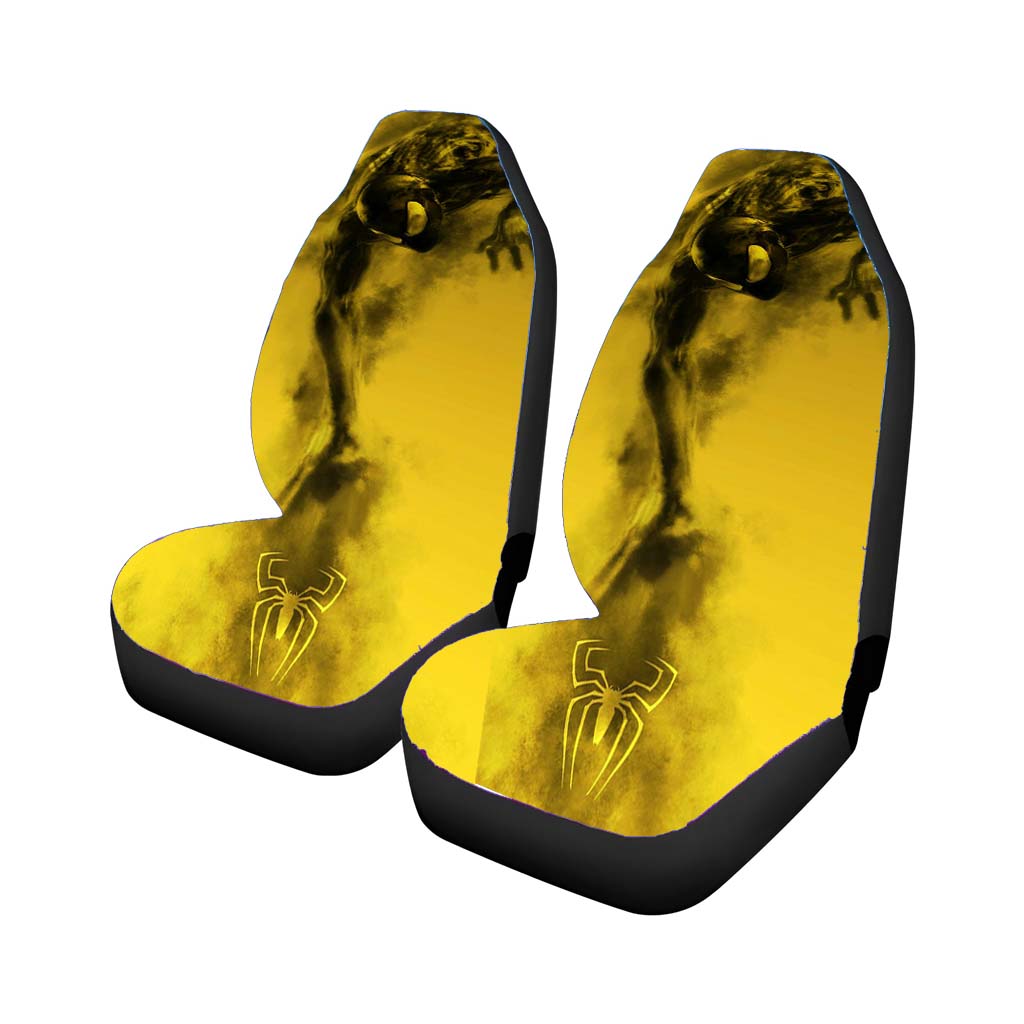 Spiderman Yellow Car Front Seat Covers
