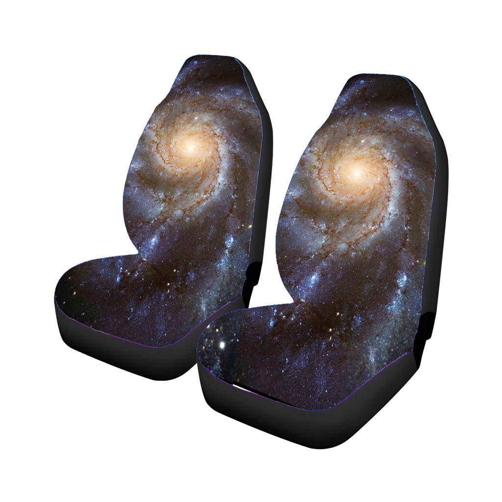 Spiral Galaxy Car Front Seat Covers