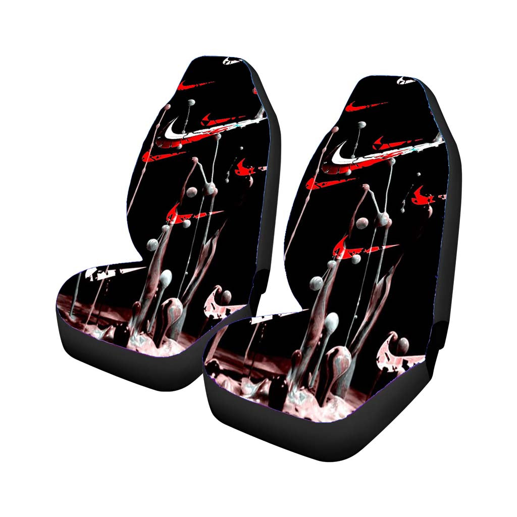 Splash Nike Splatter On Car Front Seat Covers