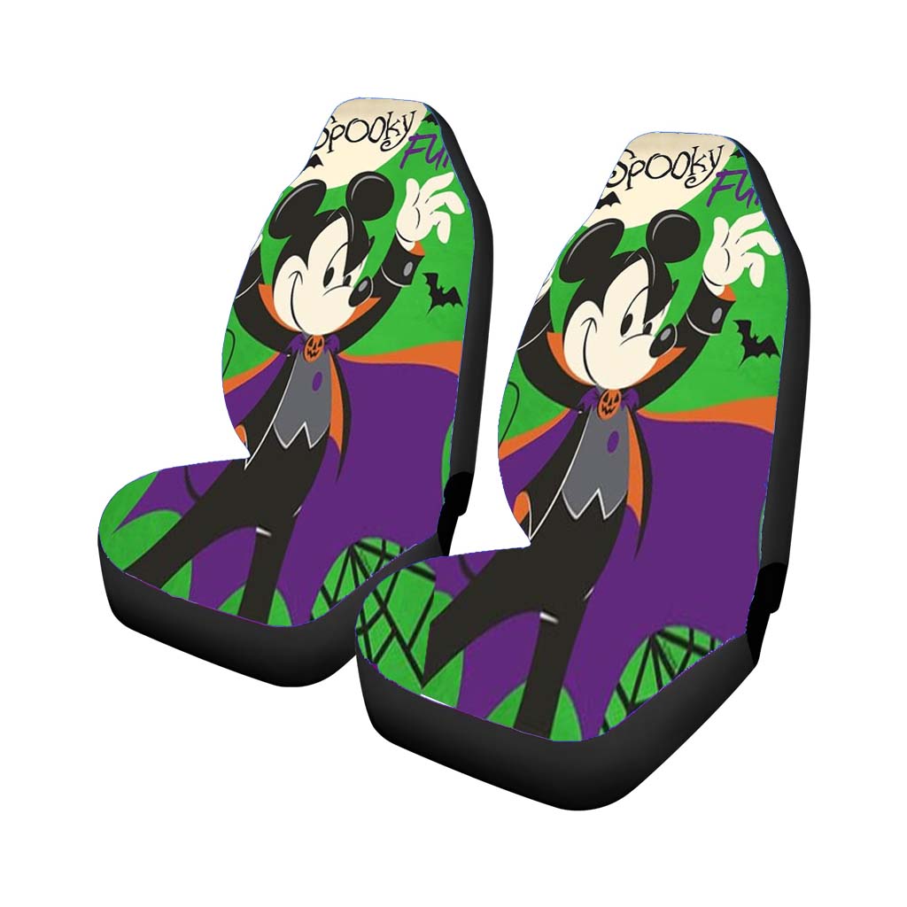Spooky Fun Mickey Car Front Seat Covers