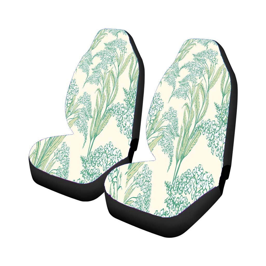 Spring Blossom Flower Car Front Seat Covers
