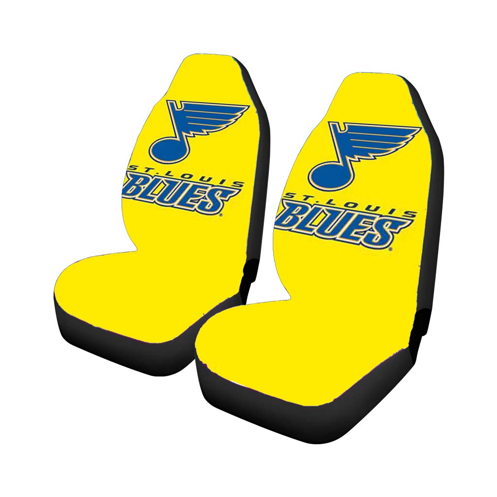 St Louis Blues Yellow Car Seat Covers
