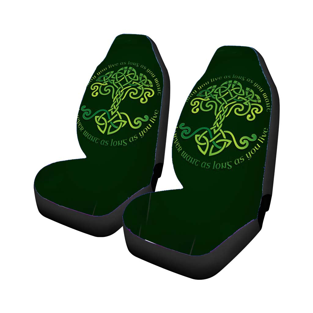 St Patricks Day Quotes Car Front Seat Covers
