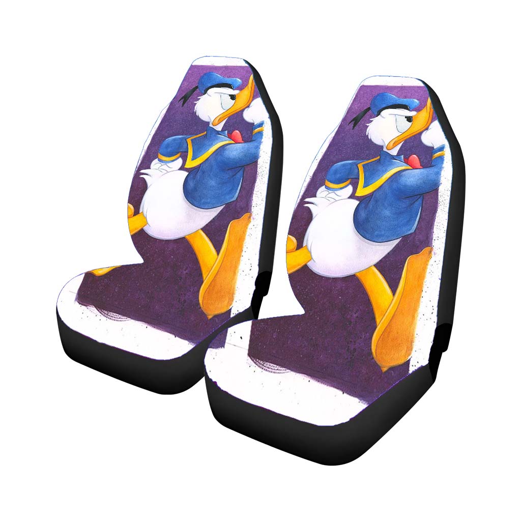 Stand Donald Duck Car Front Seat Covers