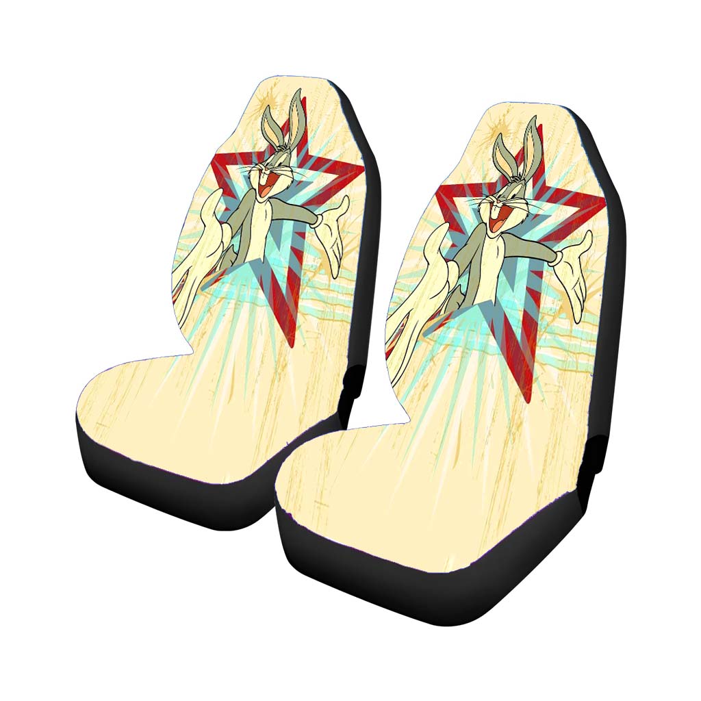 Star Bugs Bunny Car Front Seat Covers