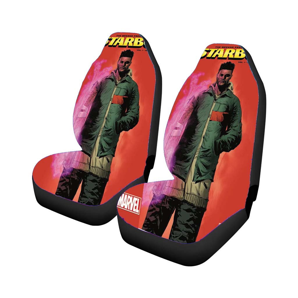 Starboy Marvel Poster Car Front Seat Covers