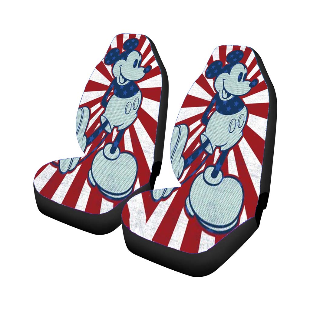 Starburst Mickey Car Front Seat Covers