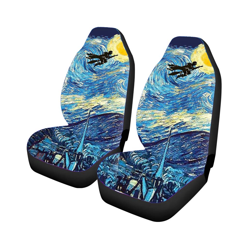 Starry Potter Car Front Seat Covers