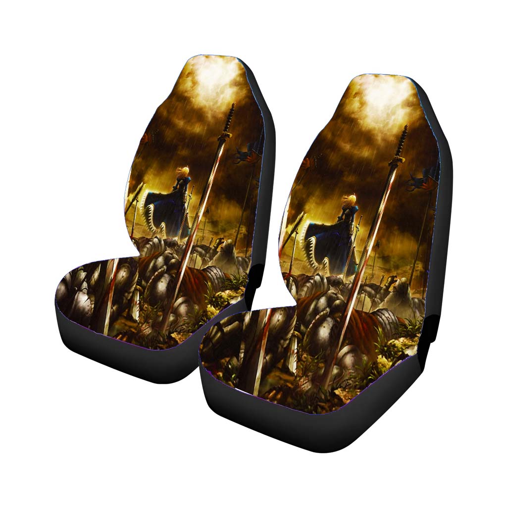 Stay Night Saber Fate Car Front Seat Covers