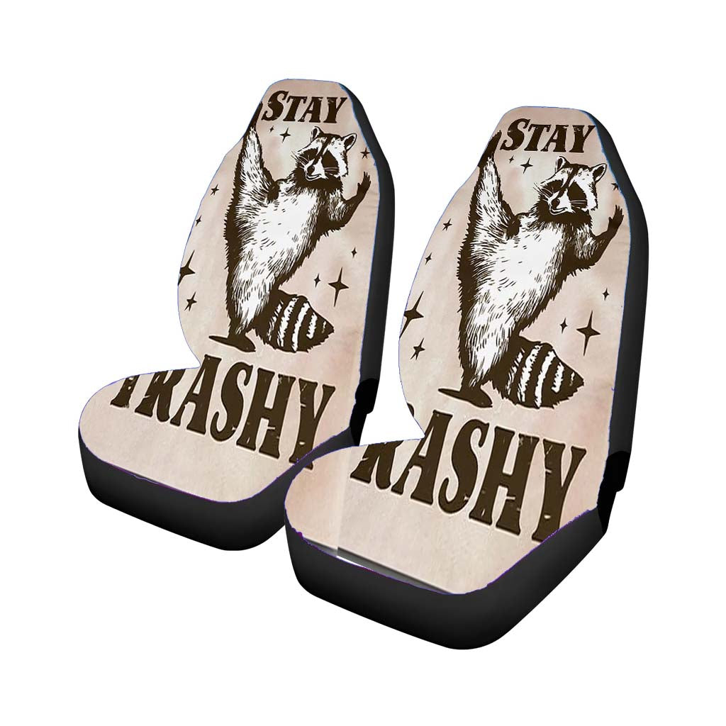 Stay Trashy Car Front Seat Covers