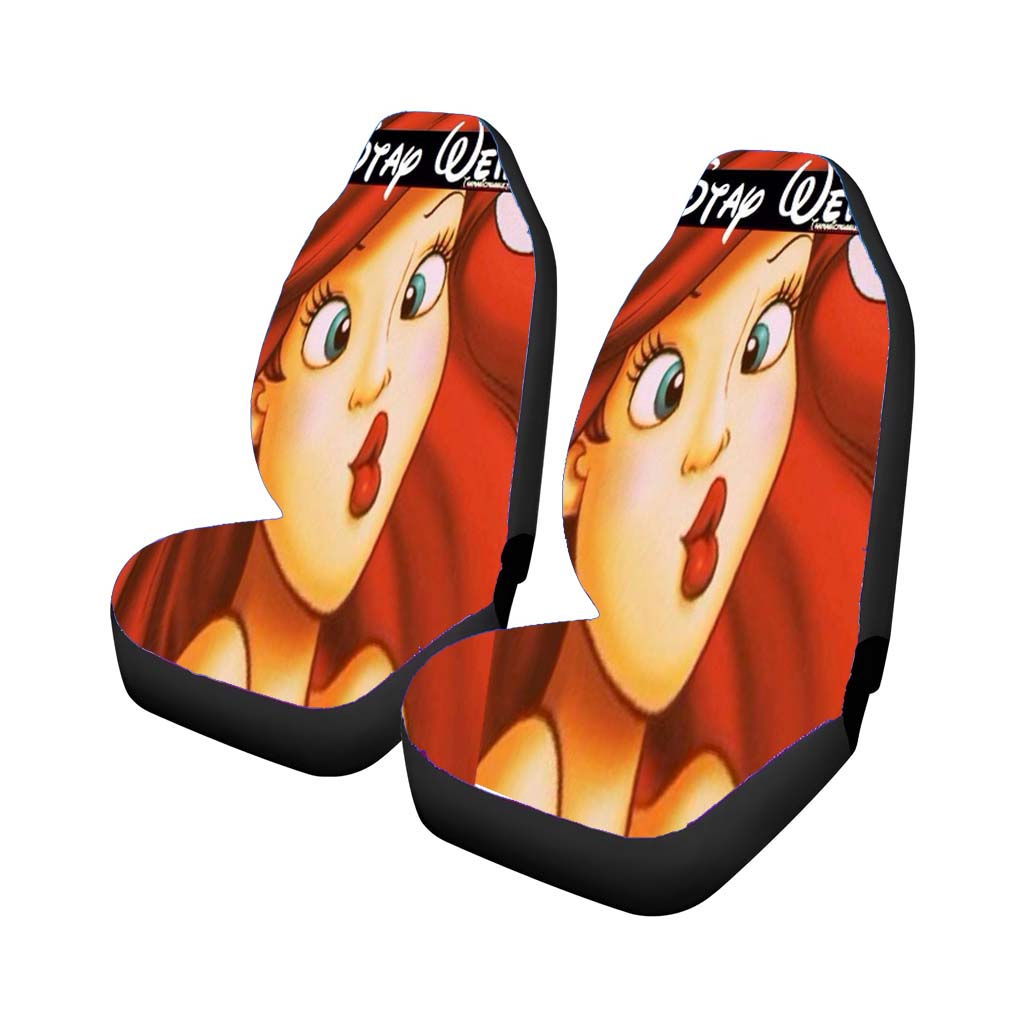 Stay Weird Ariel Little Mermaid Car Front Seat Covers