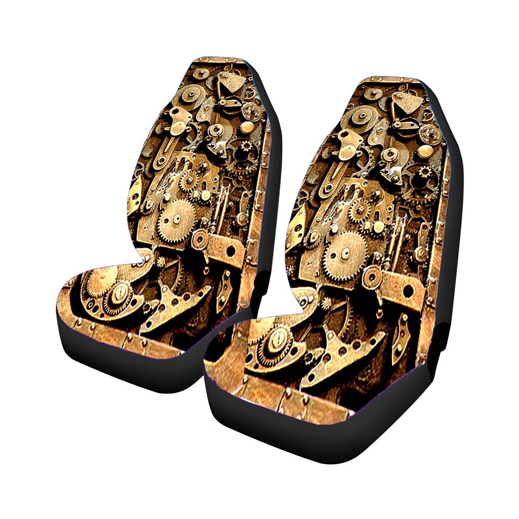 Steampunk 2 Car Front Seat Covers