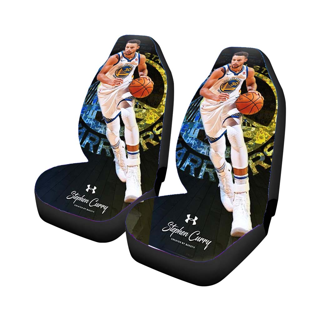 Stephen Curry Golden State Warriors Car Seat Covers
