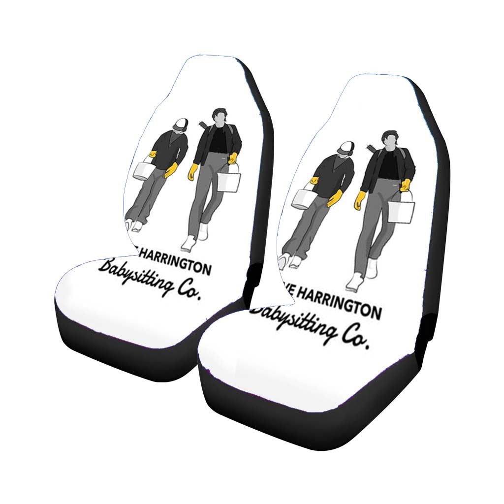 Steve Harrington Babysitting Co Car Front Seat Covers