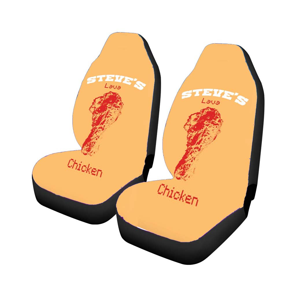 Steve'S Lava Chicken Car Front Seat Covers