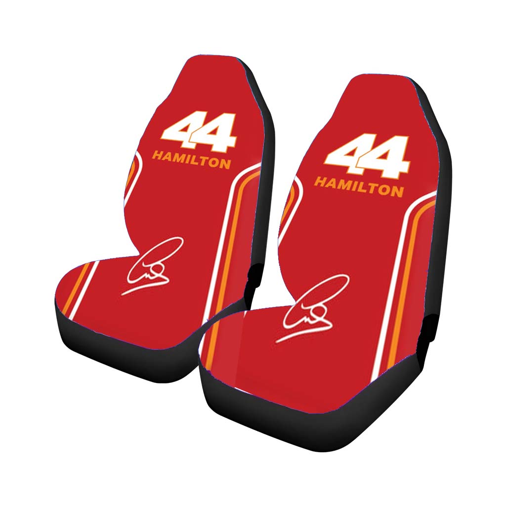 Stripes 44 Hamilton Car Front Seat Covers