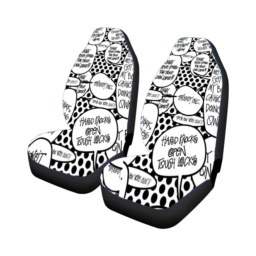 Stussy Inc Car Front Seat Covers