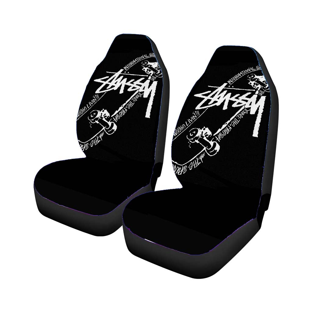 Stussy World Tour Car Front Seat Covers