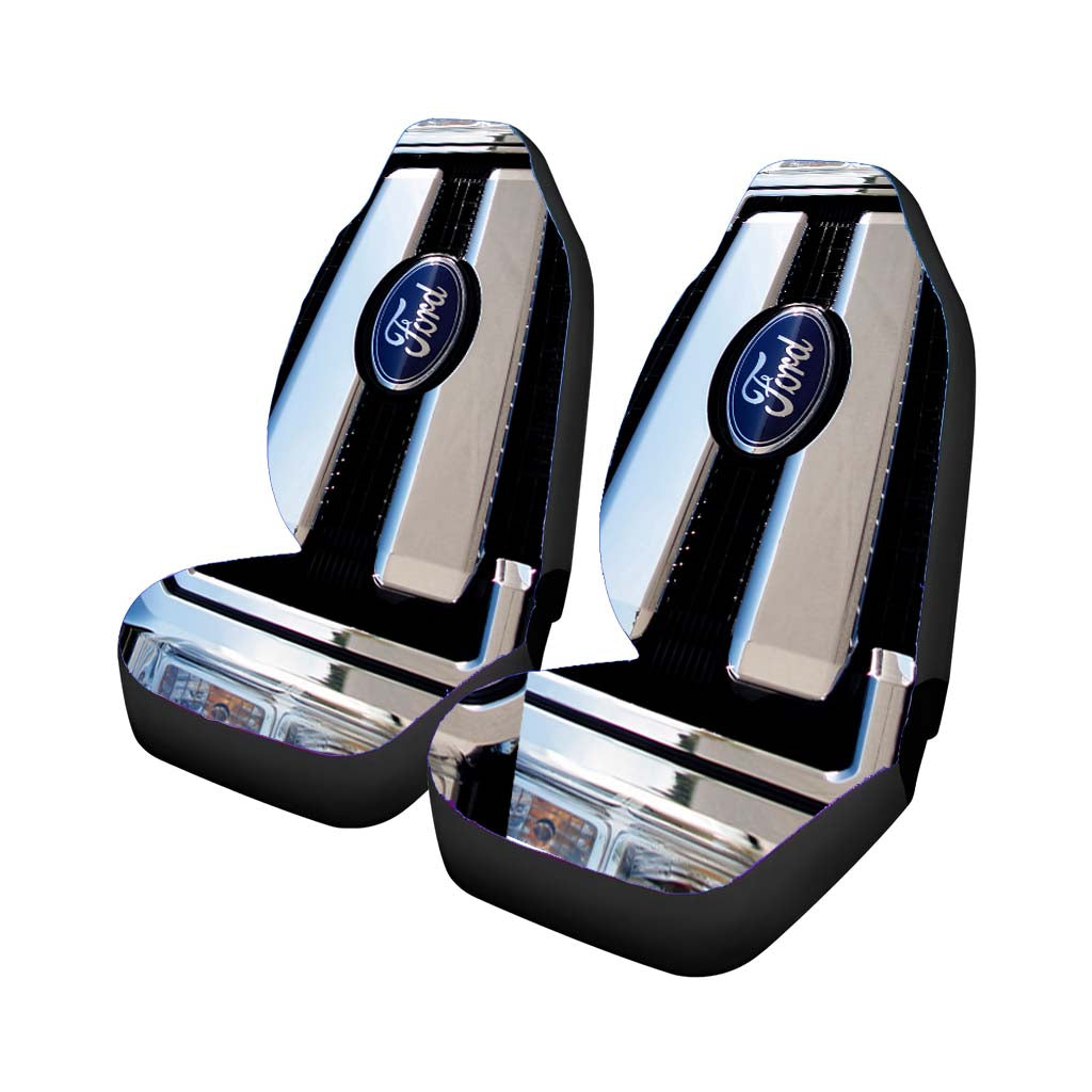 Super Duty Crew Ford Front Emblem Car Front Seat Covers