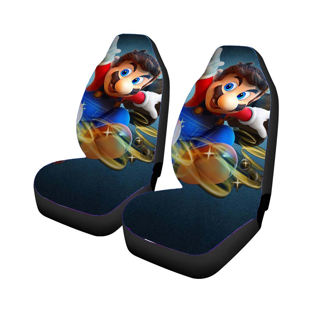 Super Mario Odyssey Car Front Seat Covers