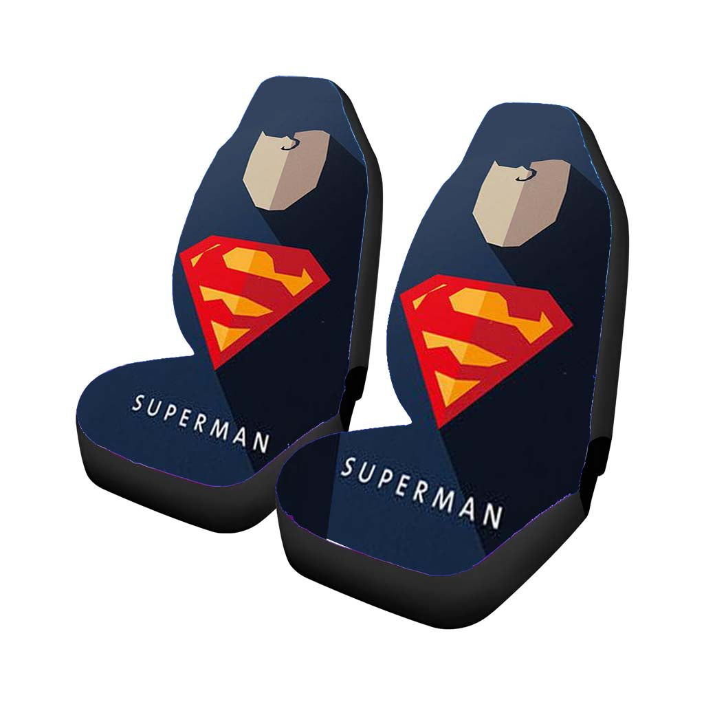 Superhero Superman Car Front Seat Covers