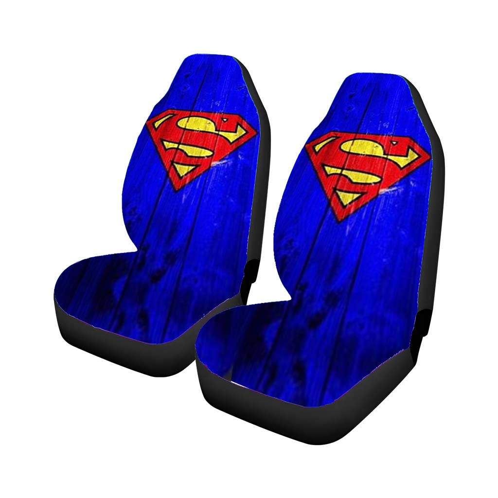 Superman Car Front Seat Covers