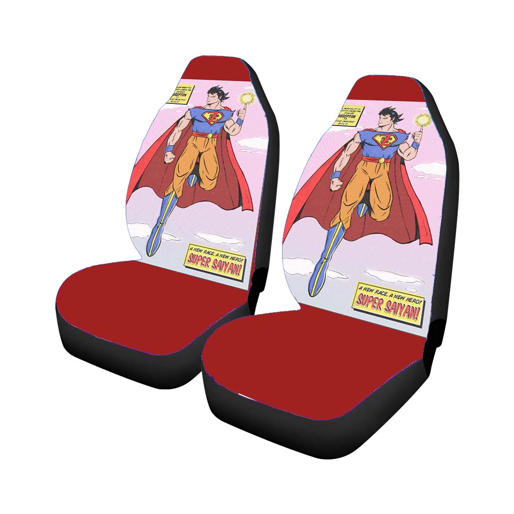 Superman Saiya Car Front Seat Covers