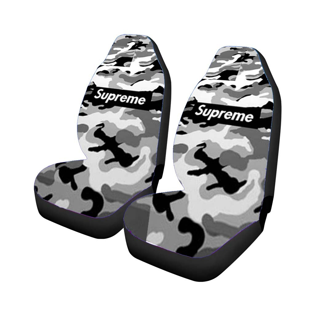 Supreme Hypebeast Car Front Seat Covers