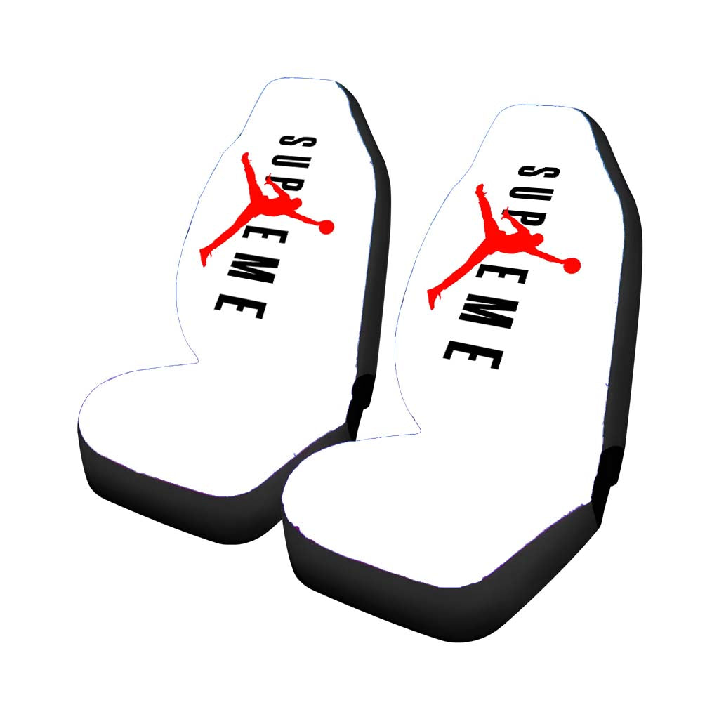 Supreme Jordan White Car Seat Cover Waterproof Protection