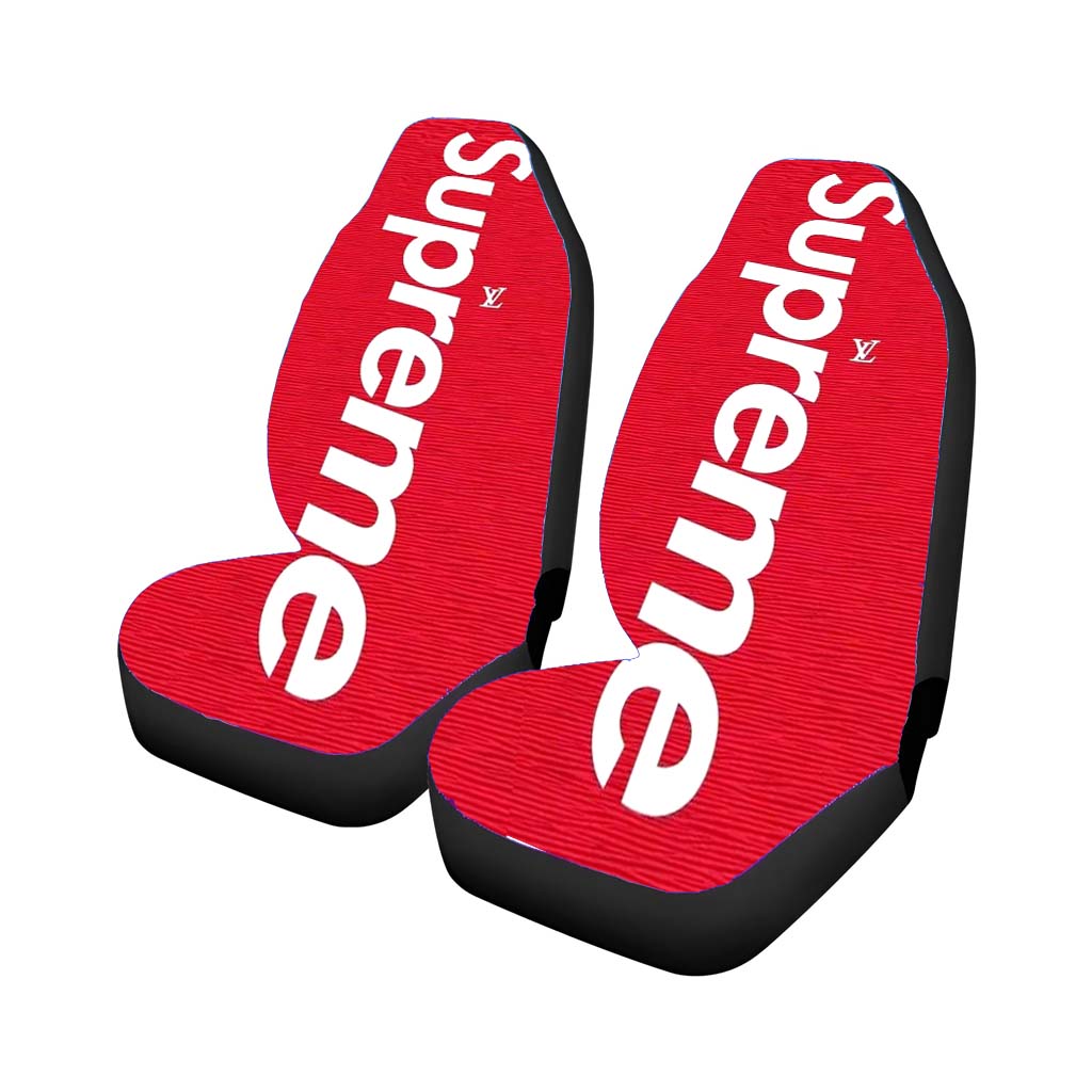 Supreme Louis Vuitton 4 Car Front Seat Covers
