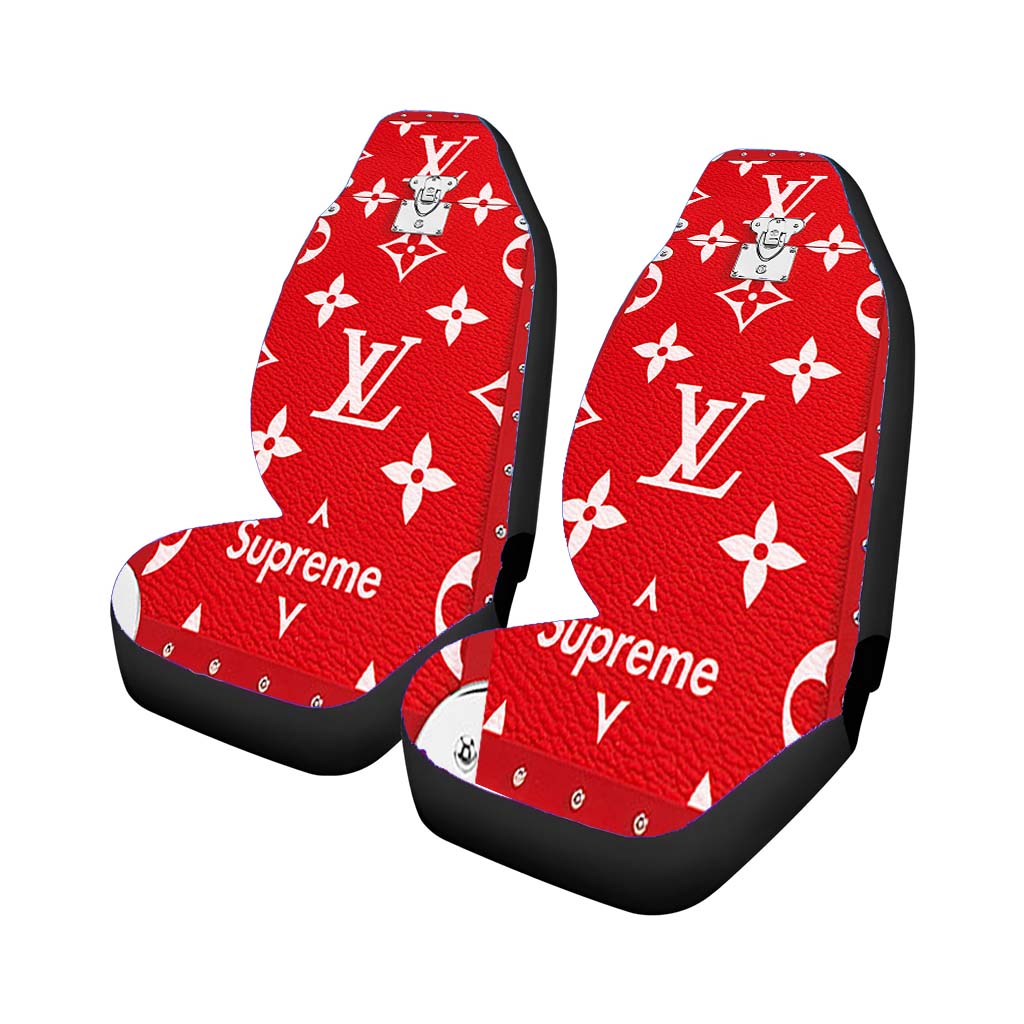 Supreme Louis Vuitton Eye Trunk Car Front Seat Covers