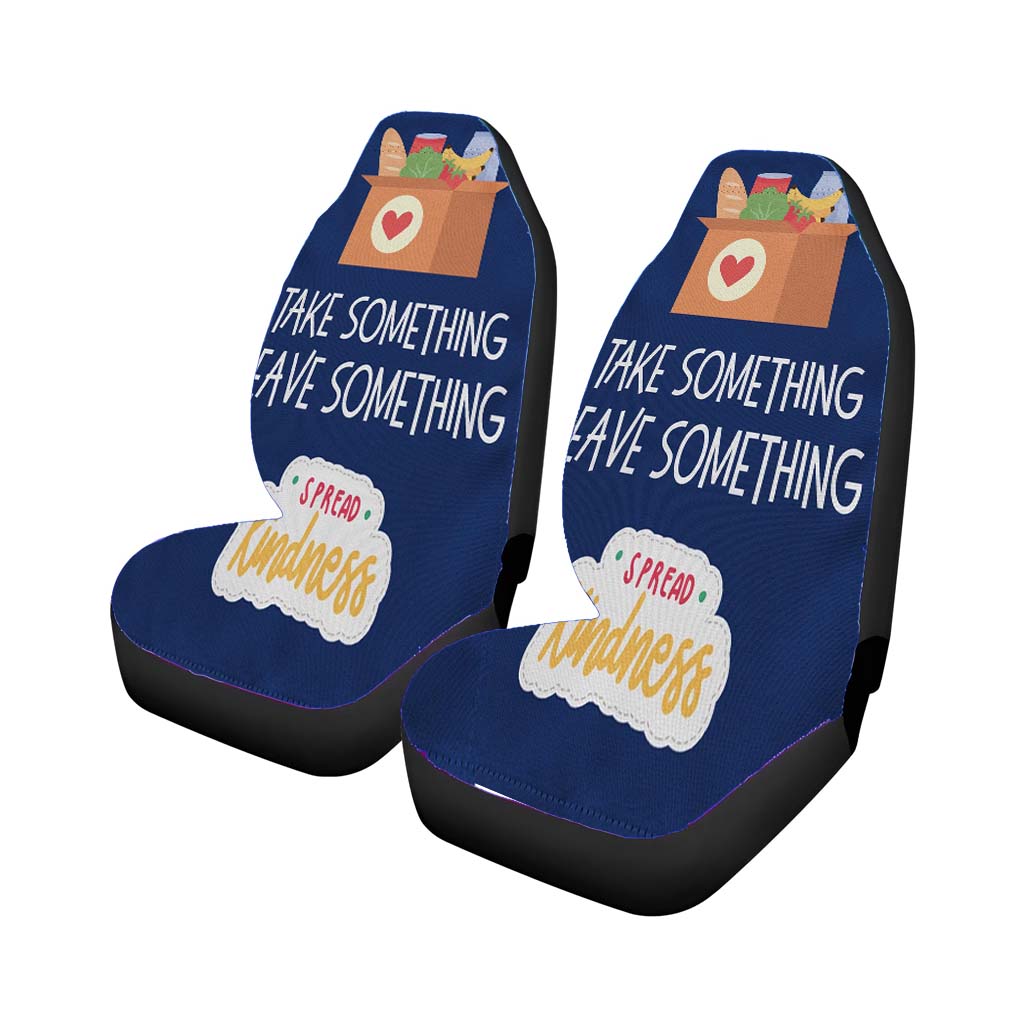 Take Something Leave Something Car Front Seat Covers