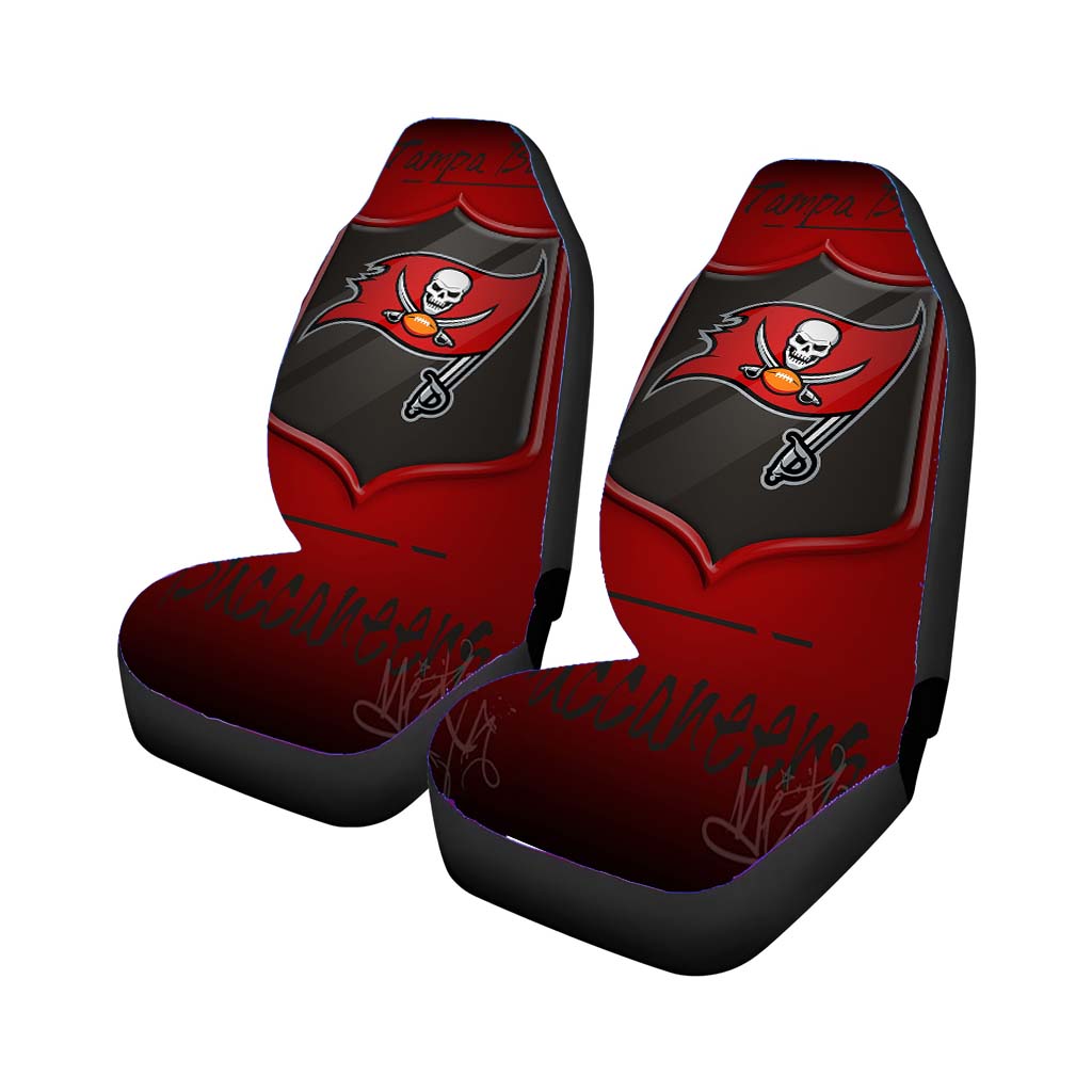 Tampa Bay Bucs, Black, Buccaneers, Florida Car Seat Covers