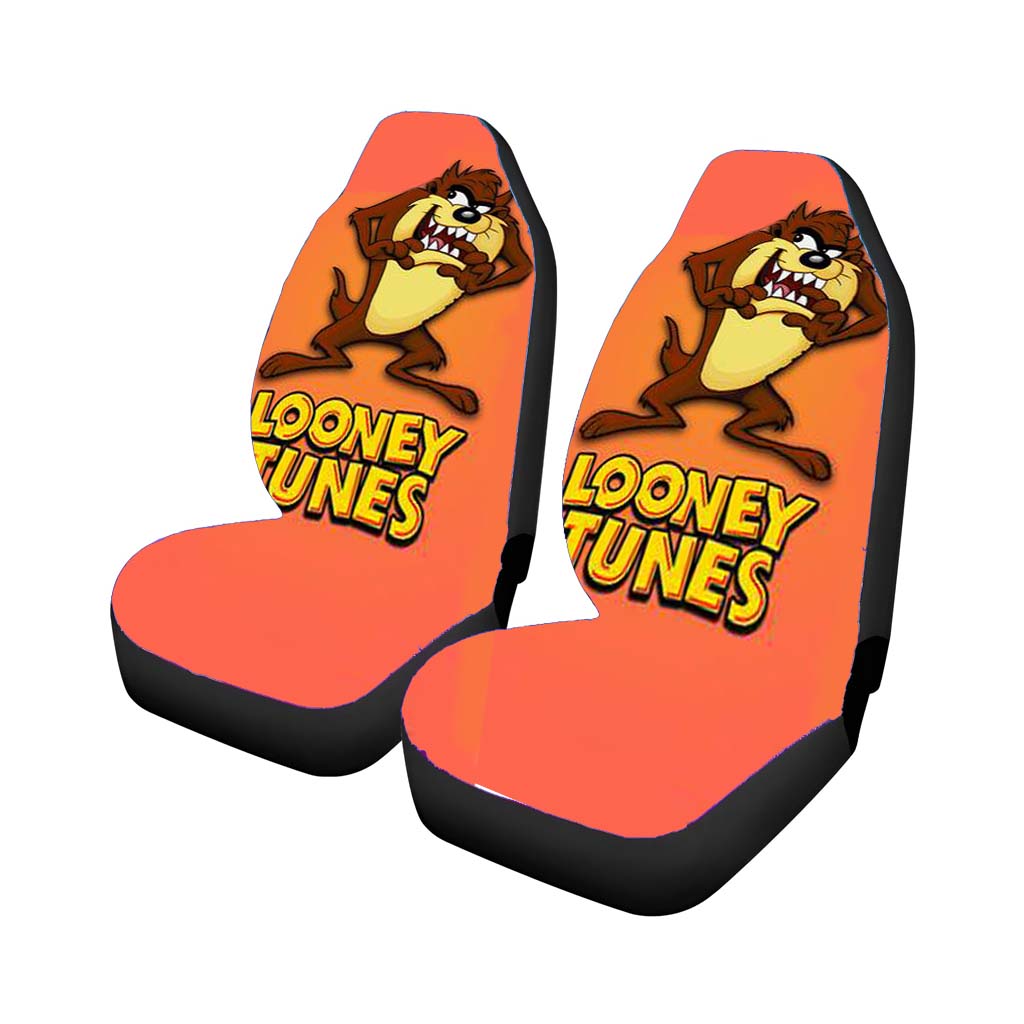 Tazmania Looney Tunes Cartoon Car Front Seat Covers