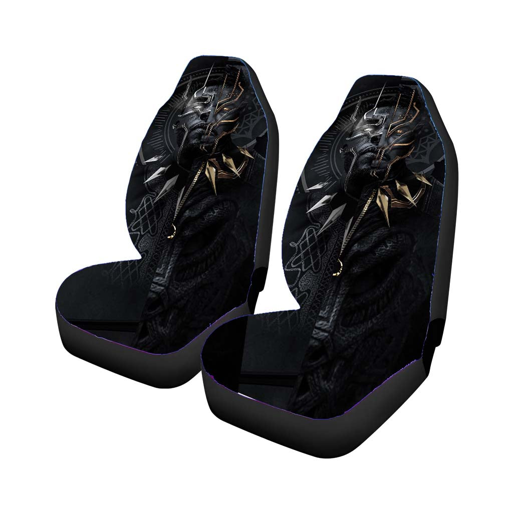 Tchalla Vs Njadaka Black Panther Car Front Seat Covers