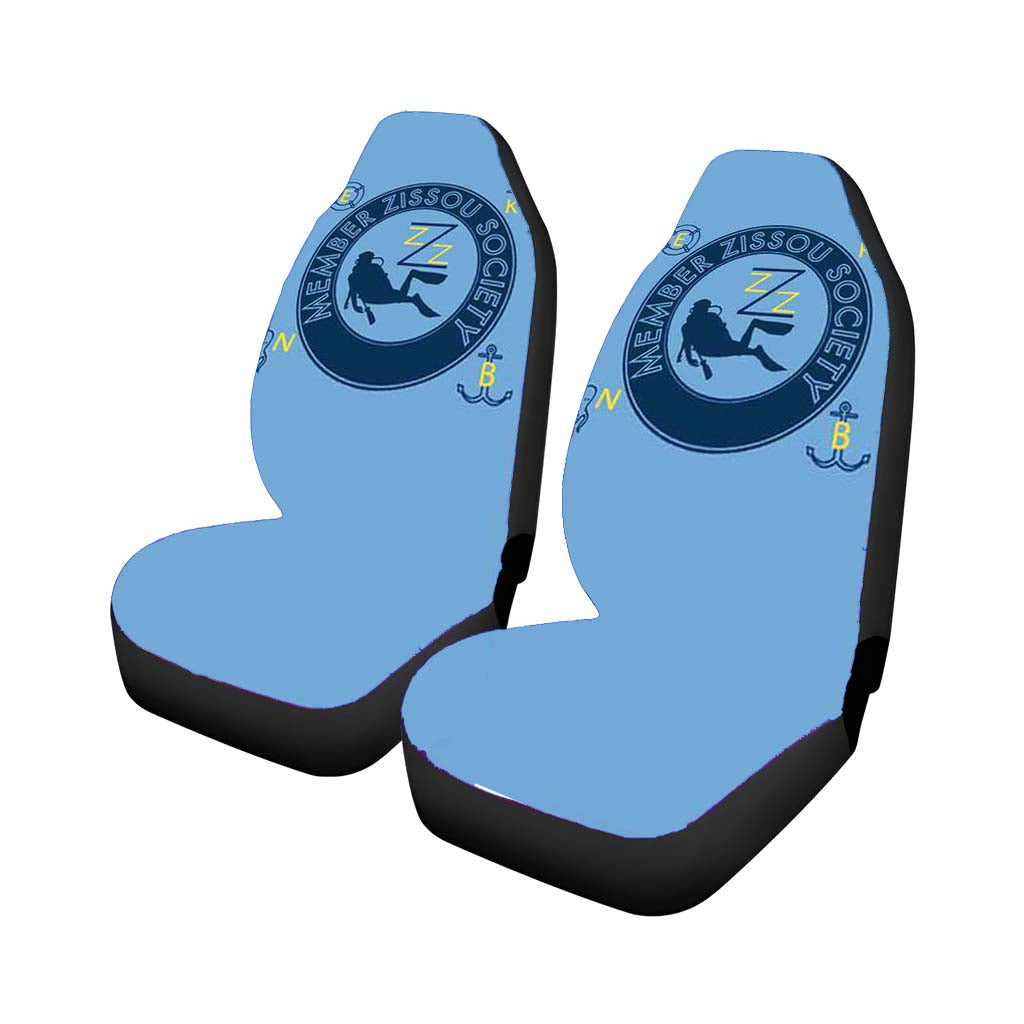 Team Zissou Society Car Front Seat Covers