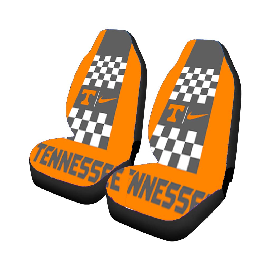 Tennessee Ut Vols Logo 3 Car Front Seat Covers