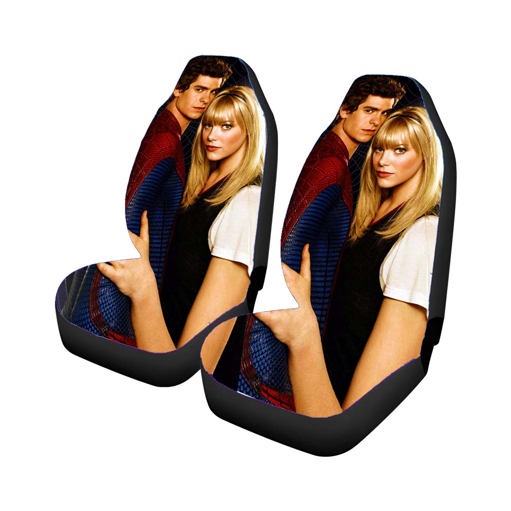 The Amazing Spider Man Couple Car Front Seat Covers