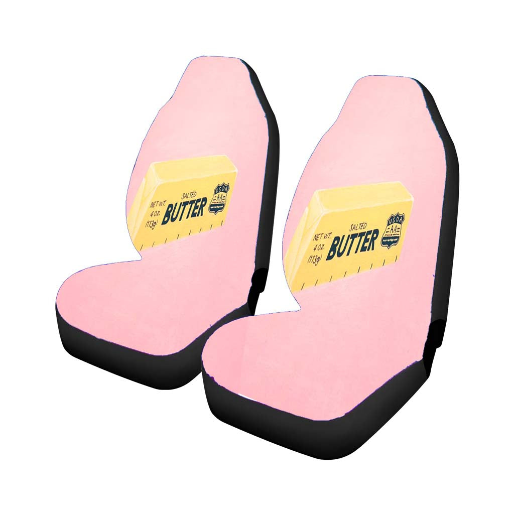 The Butter The Better Car Front Seat Covers