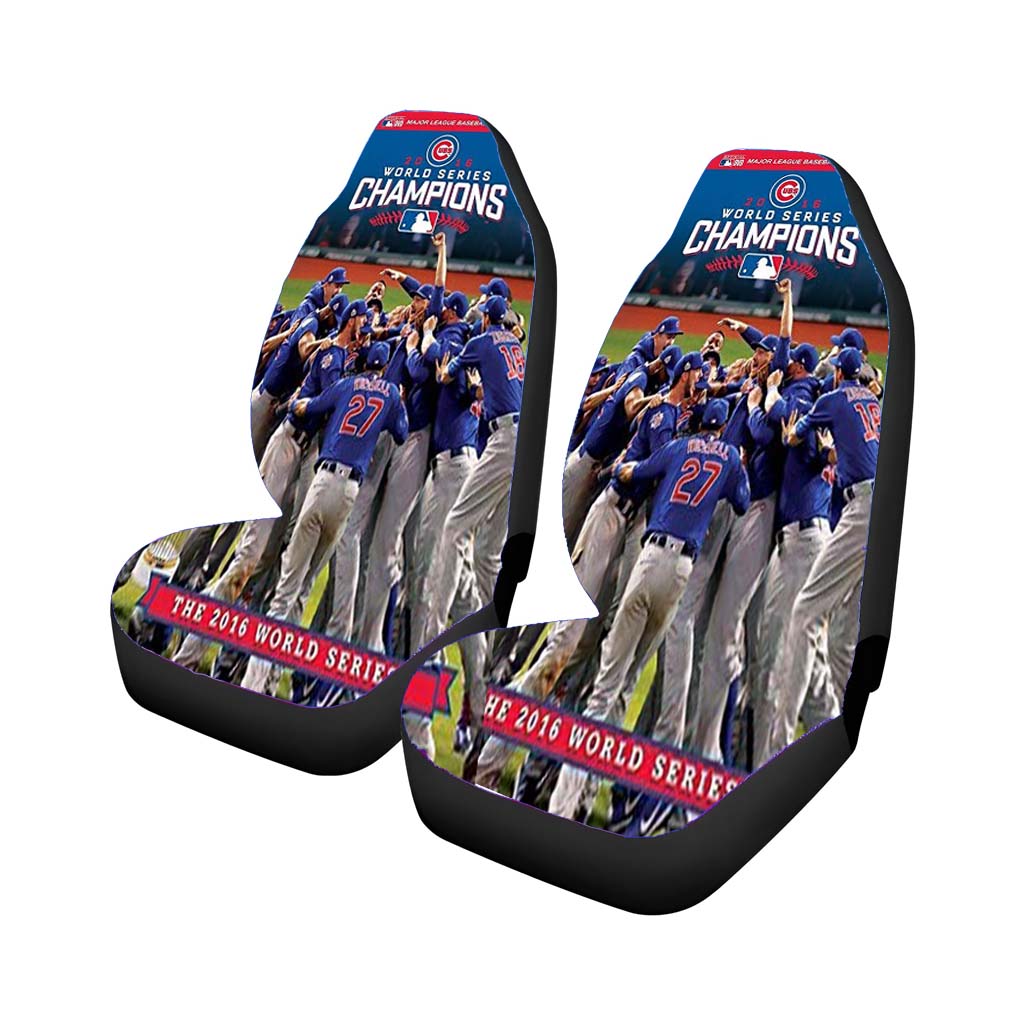 The Chicago Cubs Champions Car Front Seat Covers