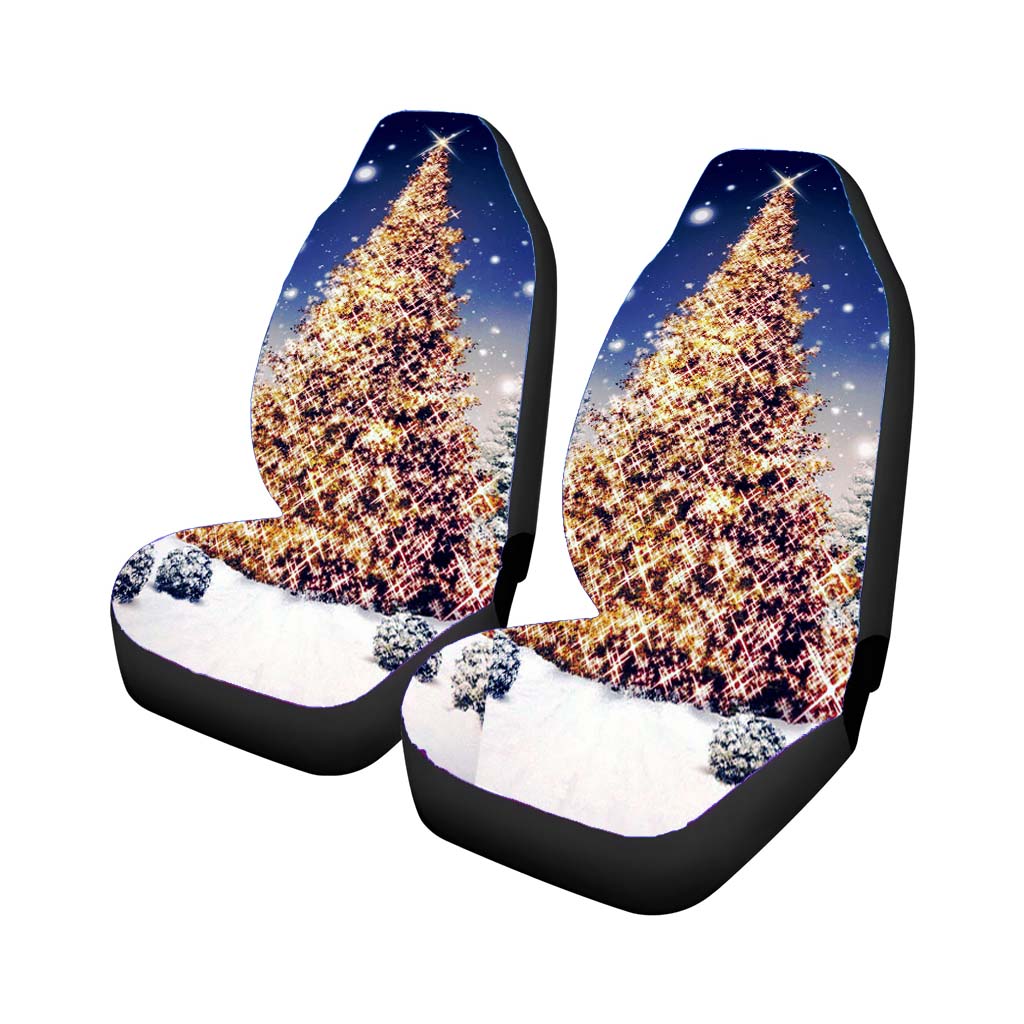The Christmas Tree 4 Car Front Seat Covers