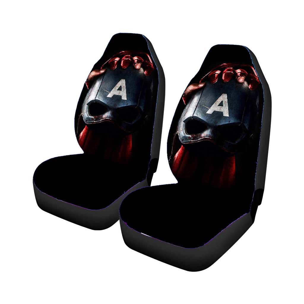 The End Of Captain America Car Front Seat Covers